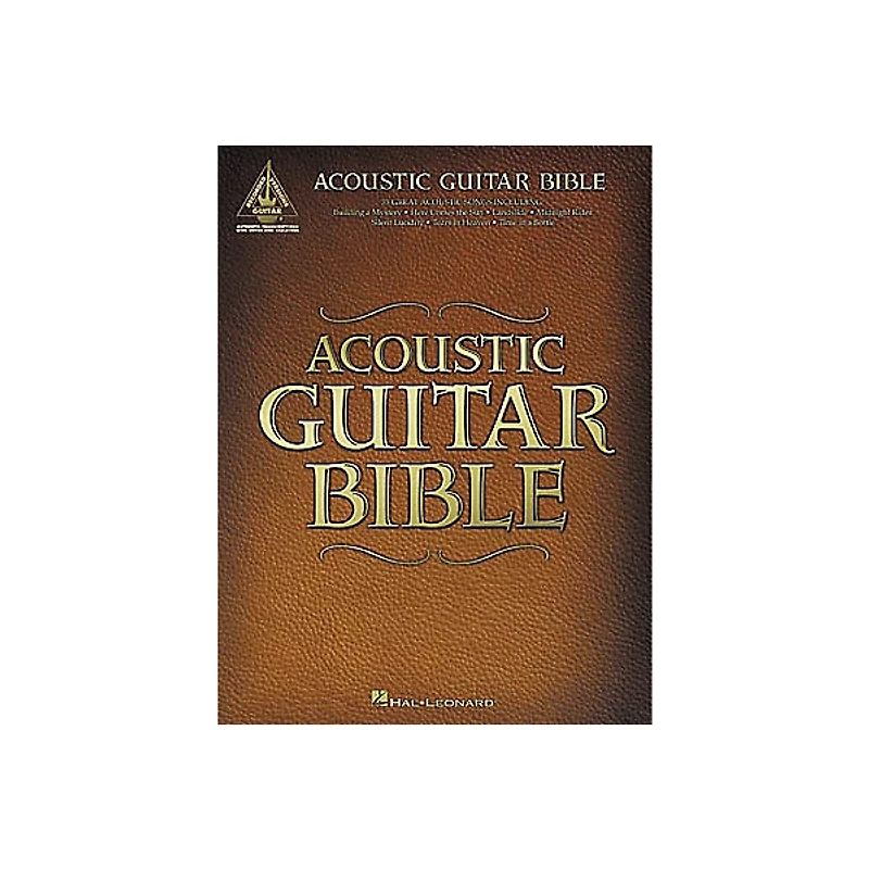 Hal Leonard Acoustic Guitar Bible Tab Songbook