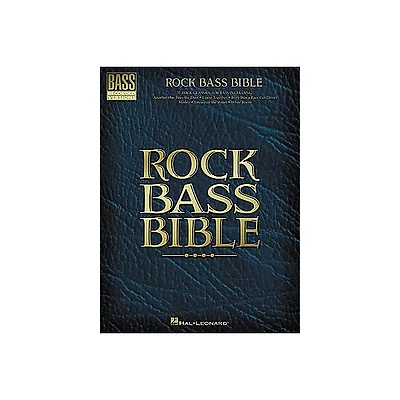 Hal Leonard Rock Bass Bible Tab Book