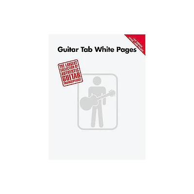 Hal Leonard Guitar Tab White Pages Songbook