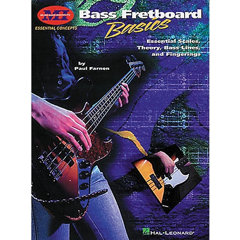 Hal Leonard Bass Fretboard Basics Book