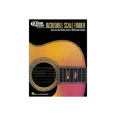 Hal Leonard Incredible Scale Finder Book