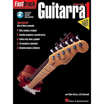 Hal Leonard FastTrack Guitarra Libro