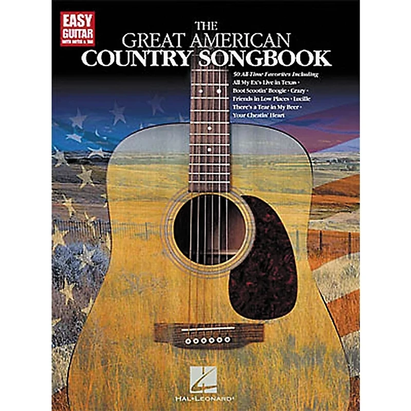 Hal Leonard The Great American Country Easy Guitar Tab Book