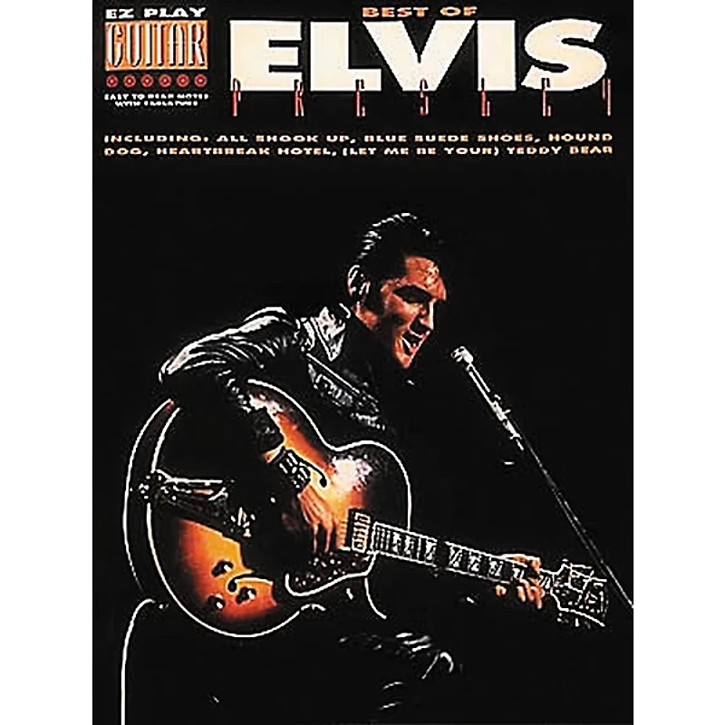 Hal Leonard The Best Of Elvis Presley Easy Guitar Tab Book