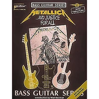 Hal Leonard Metallica...And Justice for All Bass Guitar Tab Book