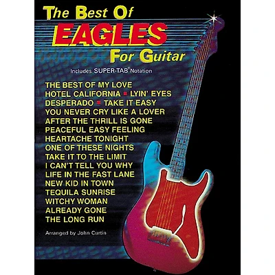 Hal Leonard The Best of Eagles Guitar Tab Book