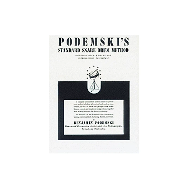 Alfred Podemski's Standard Snare Drum Method Book