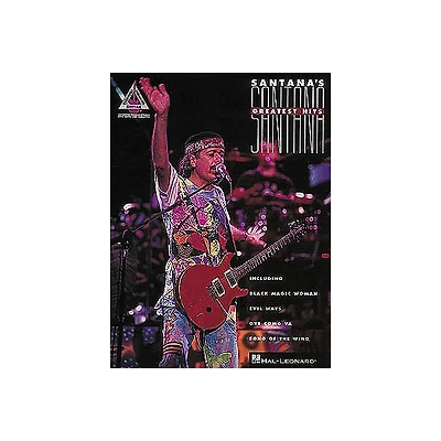 Hal Leonard Santana's Greatest Hits Guitar Tab Songbook
