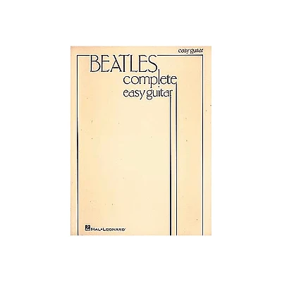 Hal Leonard Beatles Complete Easy Guitar Songbook