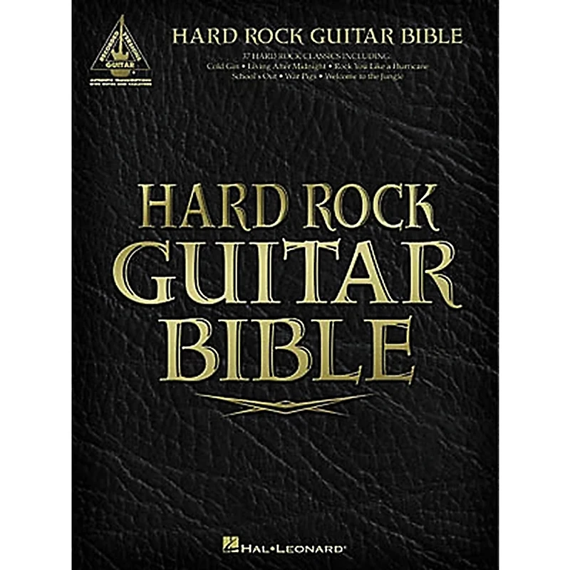 Hal Leonard Hard Rock Guitar Bible Tab Songbook