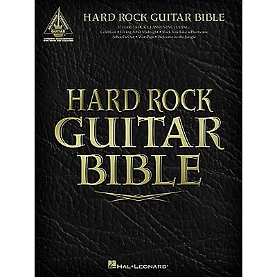 Hal Leonard Hard Rock Guitar Bible Tab Songbook