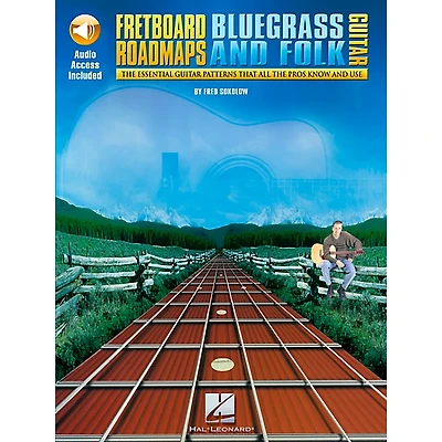 Hal Leonard Fretboard Roadmaps - Bluegrass and Folk Guitar (Book/CD)