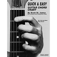 Creative Concepts Quick and Easy Guitar Chord Chart Book