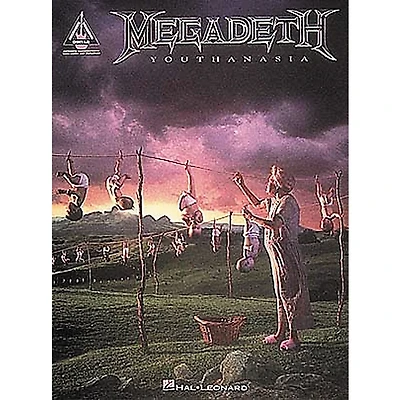 Hal Leonard Megadeth Youthanasia Guitar Tab Songbook