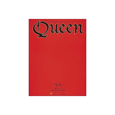 Hal Leonard The Best Of Queen Piano, Vocal, Guitar Songbook