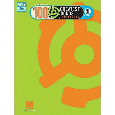 Hal Leonard VH1's 100 Greatest Songs of Rock & Roll Easy Guitar Tab Songbook