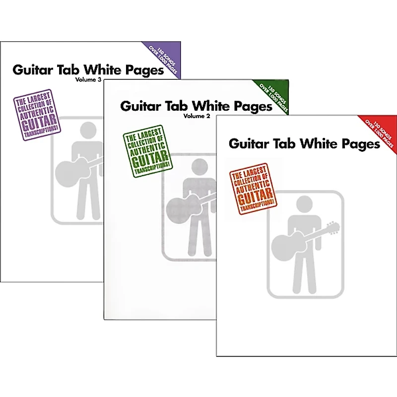 Hal Leonard Guitar Tab White Pages Vol. 1 - 3