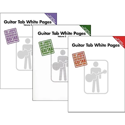 Hal Leonard Guitar Tab White Pages Vol. 1 - 3