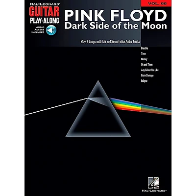 Hal Leonard Pink Floyd - Dark Side of the Moon Guitar Play-Along Volume 68 Book and Online Audio