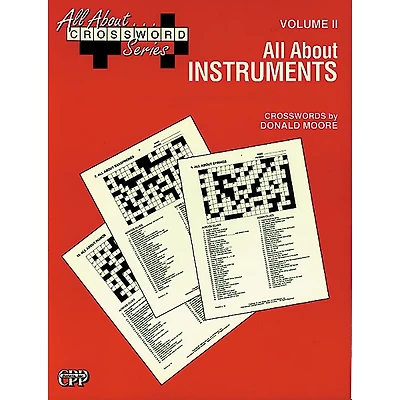 Alfred All About ... Crossword Series, Vol. II All About Instruments Music Game Book