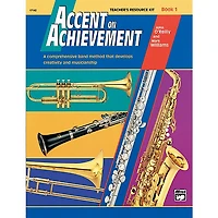Alfred Accent on Achievement, Book 1 Teacher's Resource Kit Book