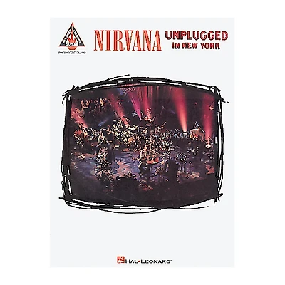 Hal Leonard Nirvana Unplugged in New York Guitar Tab Songbook