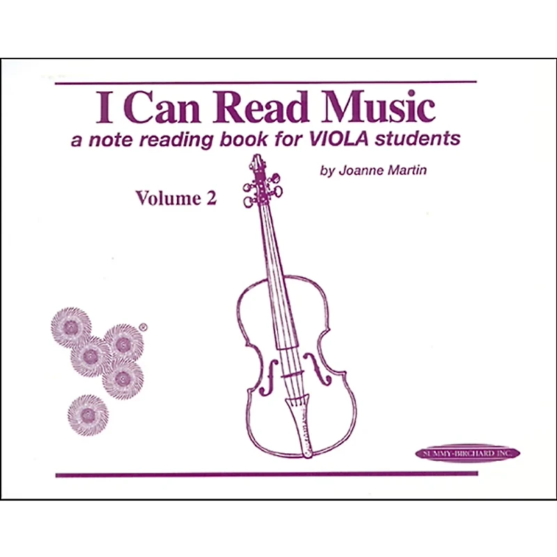 Alfred I Can Read Music for Viola, Volume 2 Book