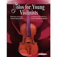Alfred Solos for Young Violinists Violin Part and Accompaniment Vol. 2 (Book)