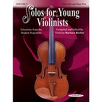 Alfred Solos for Young Violinists Violin Part and Accompaniment Vol. 5 (Book)