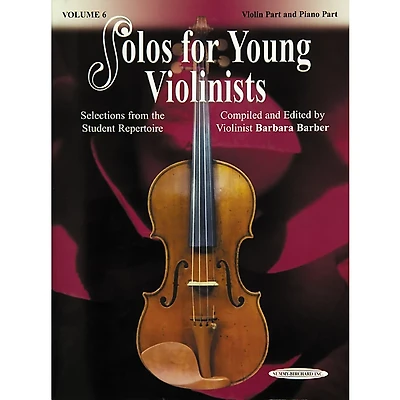 Alfred Solos for Young Violinists Violin Part and Accompaniment Vol. 6 (Book)