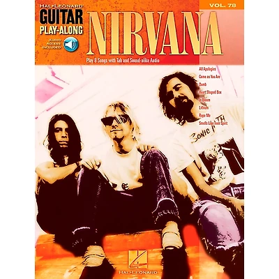 Hal Leonard Nirvana Guitar Play-Along Series, Volume 78 Book