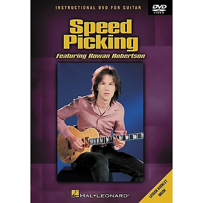 Hal Leonard Speed Picking Featuring Rowan Robertson DVD with Tab