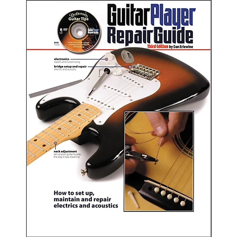 Hal Leonard Guitar Player Repair Guide - 3rd Revised Edition (Book/DVD)