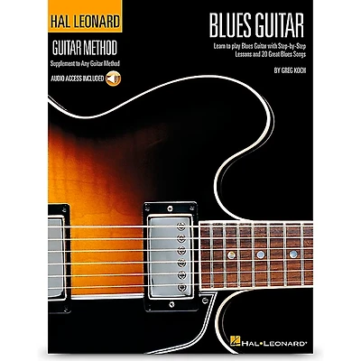 Hal Leonard Guitar Method - Blues Guitar (Book/Audio Online)