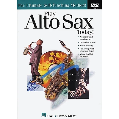 Hal Leonard Play Alto Sax Today! DVD
