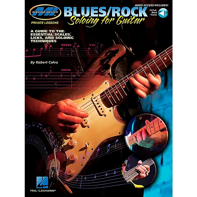 Musicians Institute Blues/Rock Soloing for Guitar (Book/Online Audio)