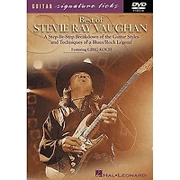 Hal Leonard Best of Stevie Ray Vaughan Signature Licks DVD