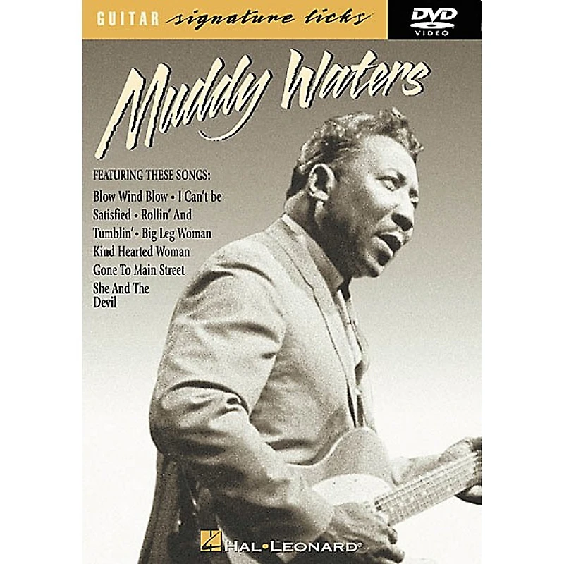 Hal Leonard Muddy Waters Guitar Signature Licks (DVD)
