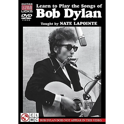 Hal Leonard Learn to Play The Songs of Bob Dylan - Guitar Legendary Licks DVD