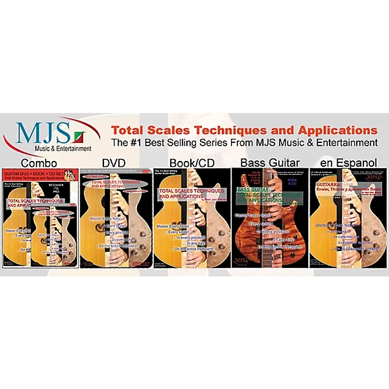 MJS Music Publications Total Scales Techniques And Applications DVD, Book, and CD Set