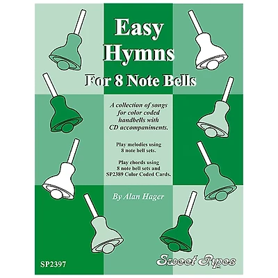 Rhythm Band Easy Hymns - 12 Hymns for 8-Note Handbells & Deskbells Book