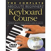 Music Sales Complete Absolute Beginners Keyboard Couse (Book/CD/DVD)