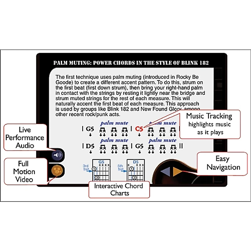 eMedia Essential Rock Guitar Instructional DVD