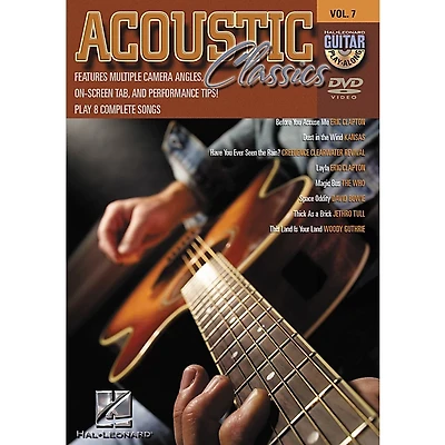 Hal Leonard Acoustic Classics - Guitar Play-Along Volume 7 (DVD)