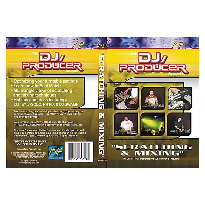 MVP Scratching and Mixing DVD