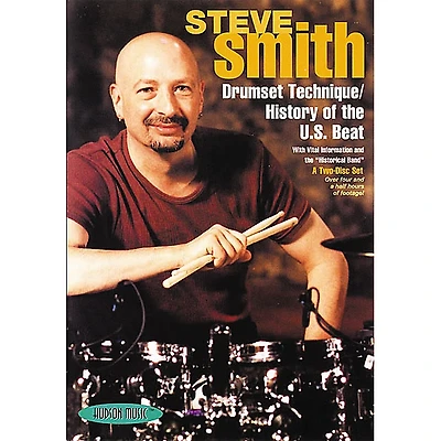 Hudson Music Steve Smith: Drumset Technique/History of the U.S. Beat (2-DVD Set)