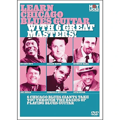 Hot Licks Learn Chicago Blues with 6 Great Masters DVD