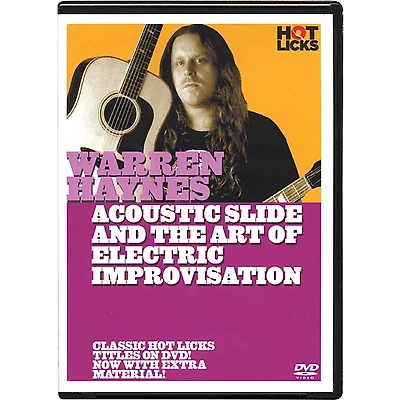 Hot Licks Warren Haynes Electric Slide and the Art Of Improvisation DVD