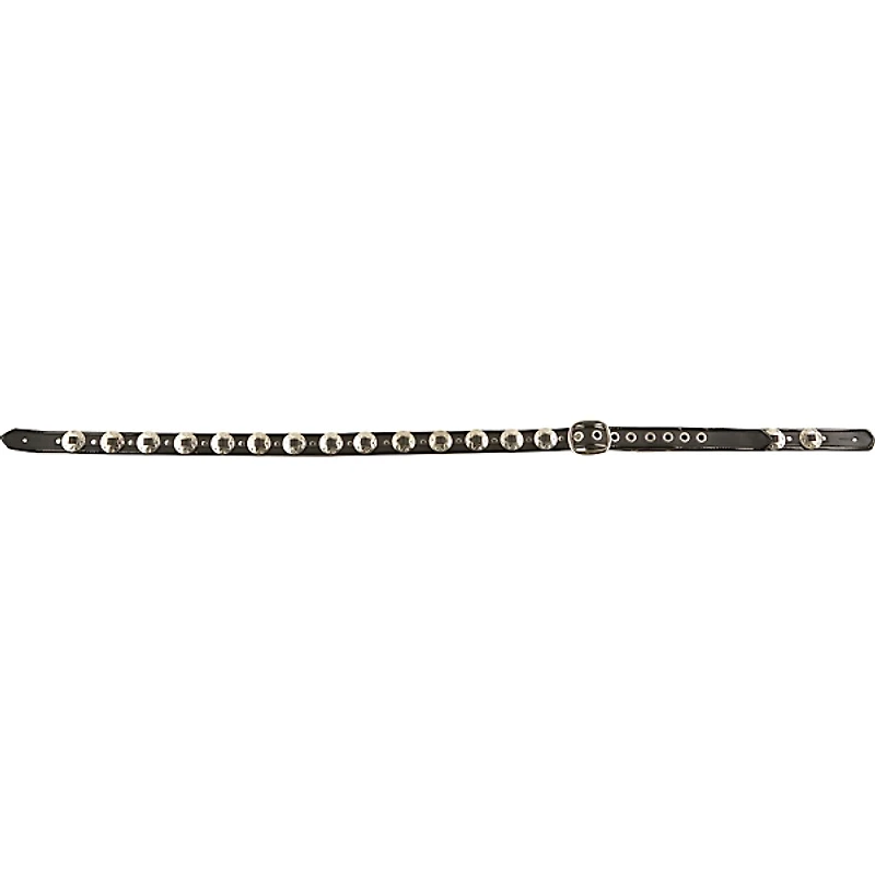 Jodi Head M-Star Concho Guitar Strap Black, Black Binding