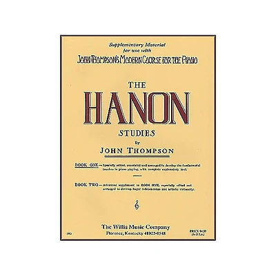 Willis Music John Thompson's Modern Course for The Piano Hanon Studies Book One
